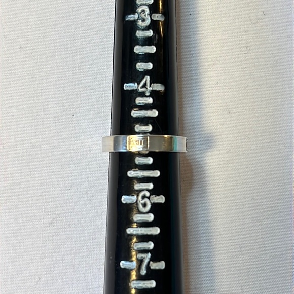 RARE Tiffany & Co. Roman Numeral Atlas Narrow Band Ring Size 5 - Picture 8 of 9